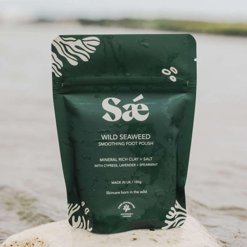 sae seaweed smoothing foot polish