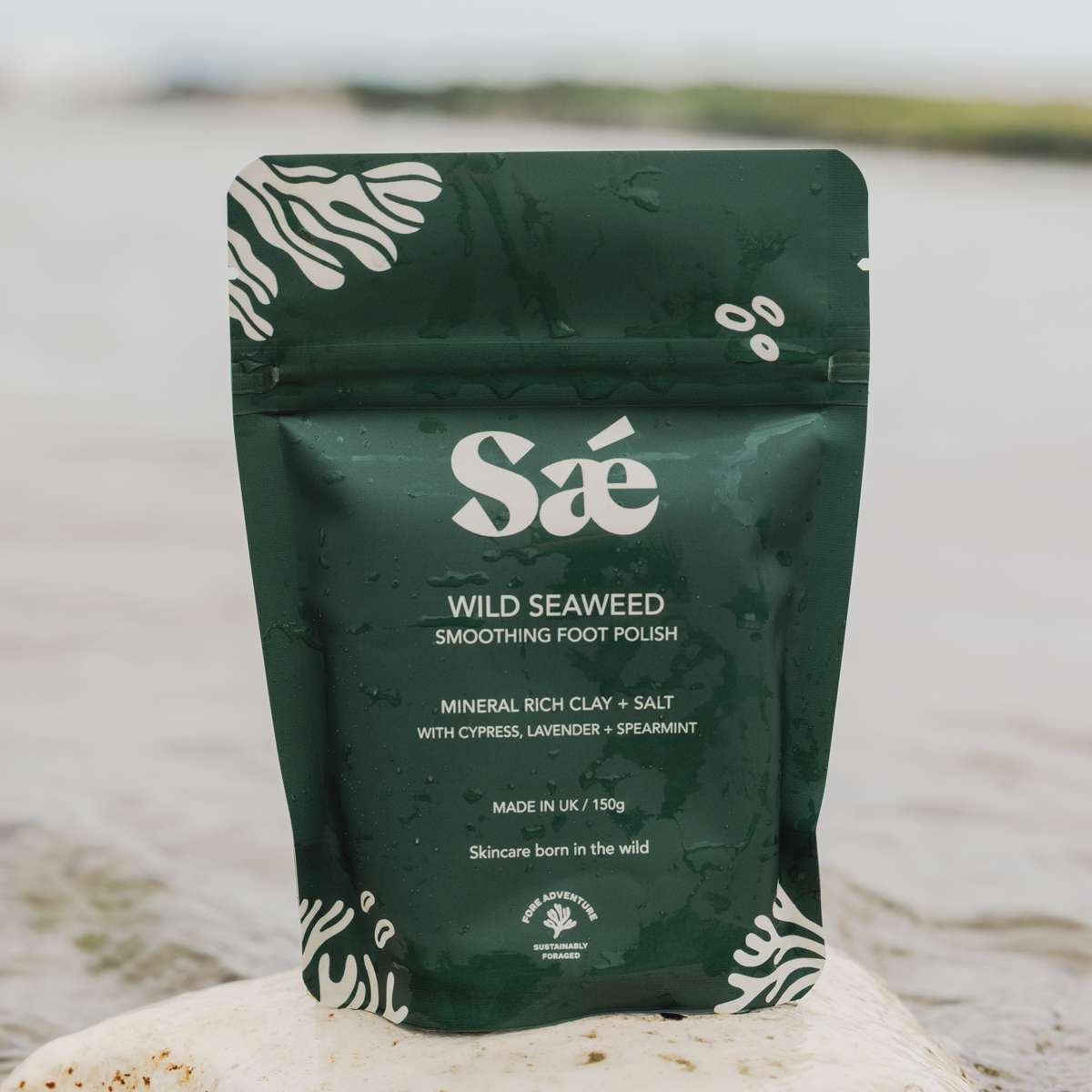 sae seaweed smoothing foot polish